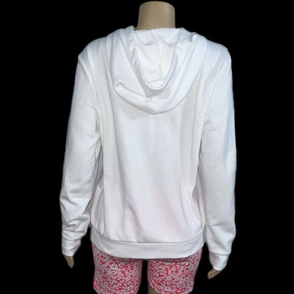 Victorias Secret Pink SET Perfect Hoodie Full Zip & Campus Pants Rainbow Logo XL - Picture 5 of 10